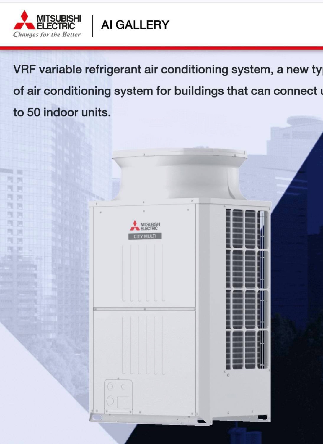 VRV Mitsubishi