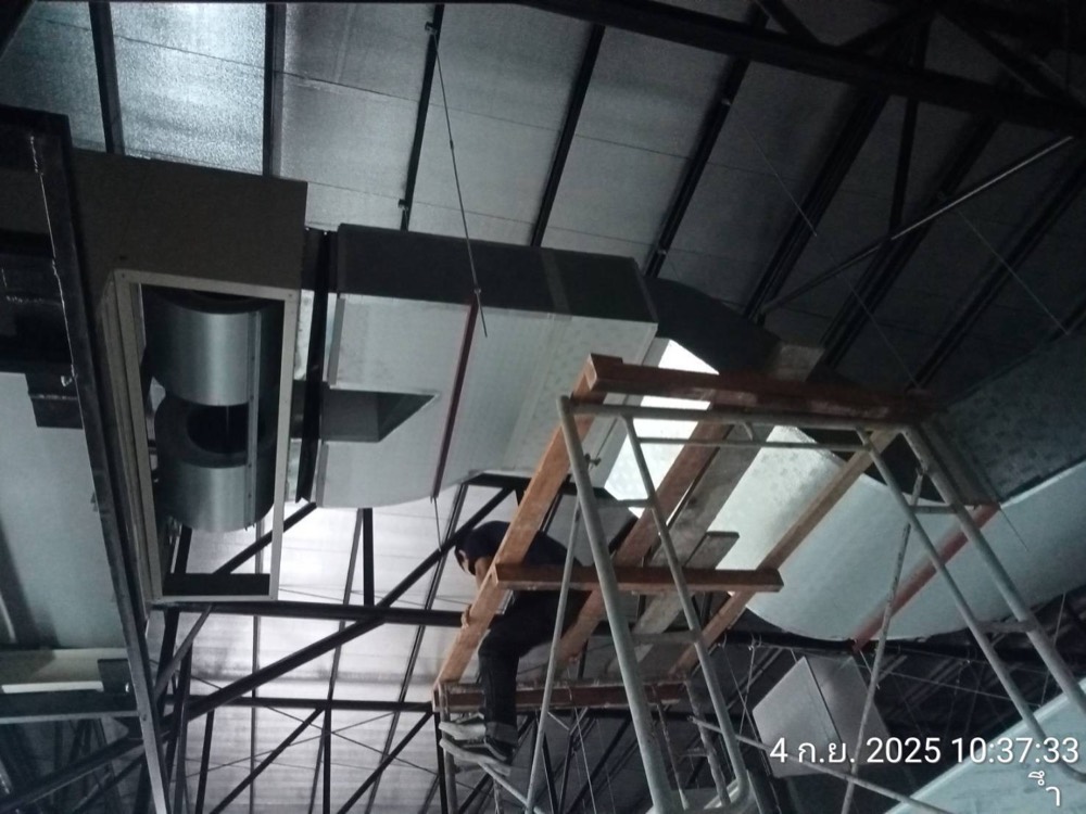 งานเดินท่อลม Ductwork